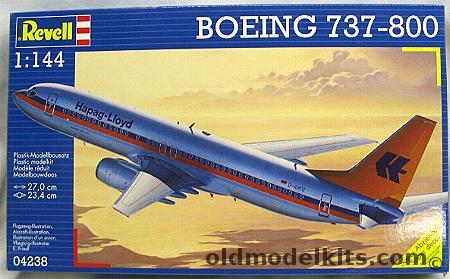 Revell 1/144 Boeing 737-800 Hapag-Lloyd - (737), 04238 plastic model kit